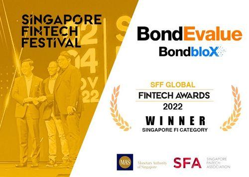 BondEvalue Wins The MAS Best Singapore Financial Institution Award 2022